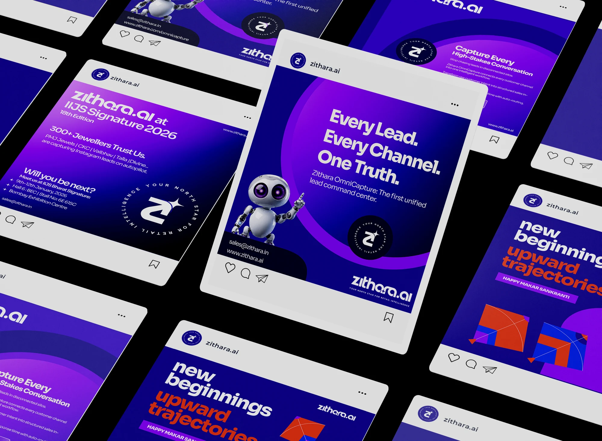 Zithara.AI — brand identity and applications, view 1
